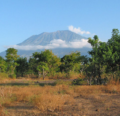 Volcan Agung à Bali - Indonésie