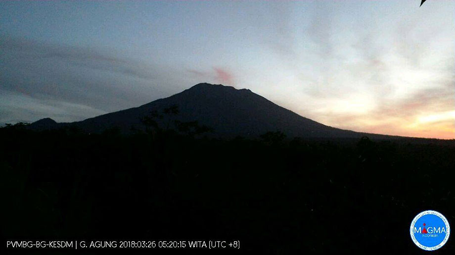 Volcan Agung Bali